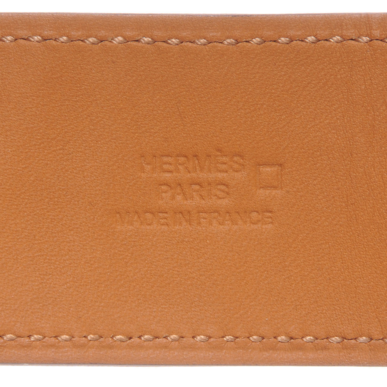 Hermes Shiny Alligator Kelly Dog Cuff Braise 4 of 6