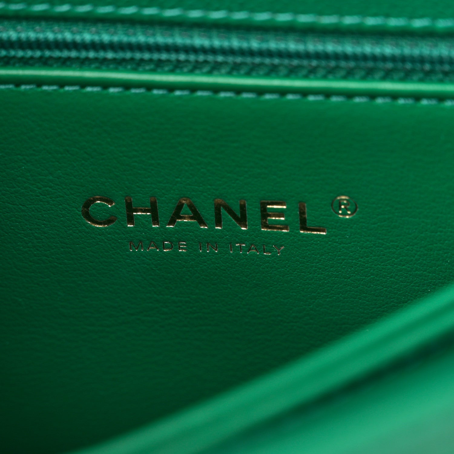 Chanel Caviar Quilted Mini Coco Handle Flap Green 6 of 11