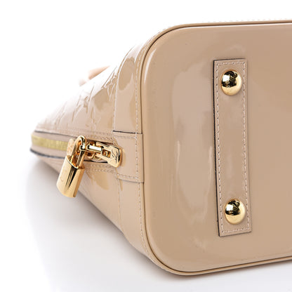 Louis Vuitton Vernis Alma PM Dune 7 of 8