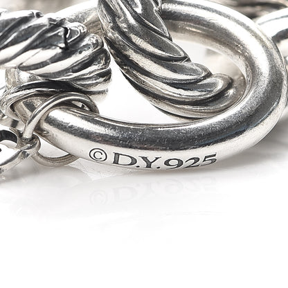 David Yurman Sterling Silver 17mm Extra Large Oval Link Bracelet 4 of 4