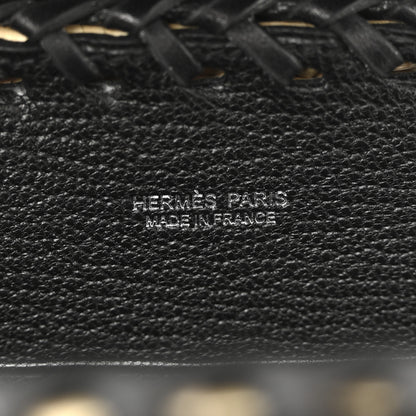 Hermes Wicker Box Picnic Mini Kelly 20 Naturel Black 12 of 21