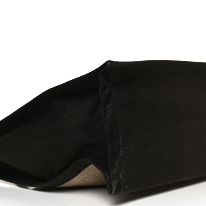 Saint Laurent Linen Calfskin Rive Gauche Tote Natural 9 of 10