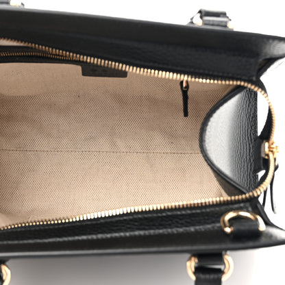Gucci Dollar Calfskin Medium Soho Top Handle Satchel Black 5 of 10