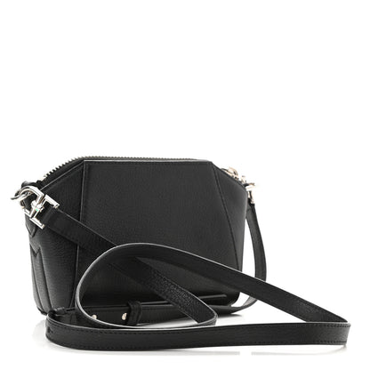 Givenchy Sugar Goatskin Nano Antigona Black 3 of 9