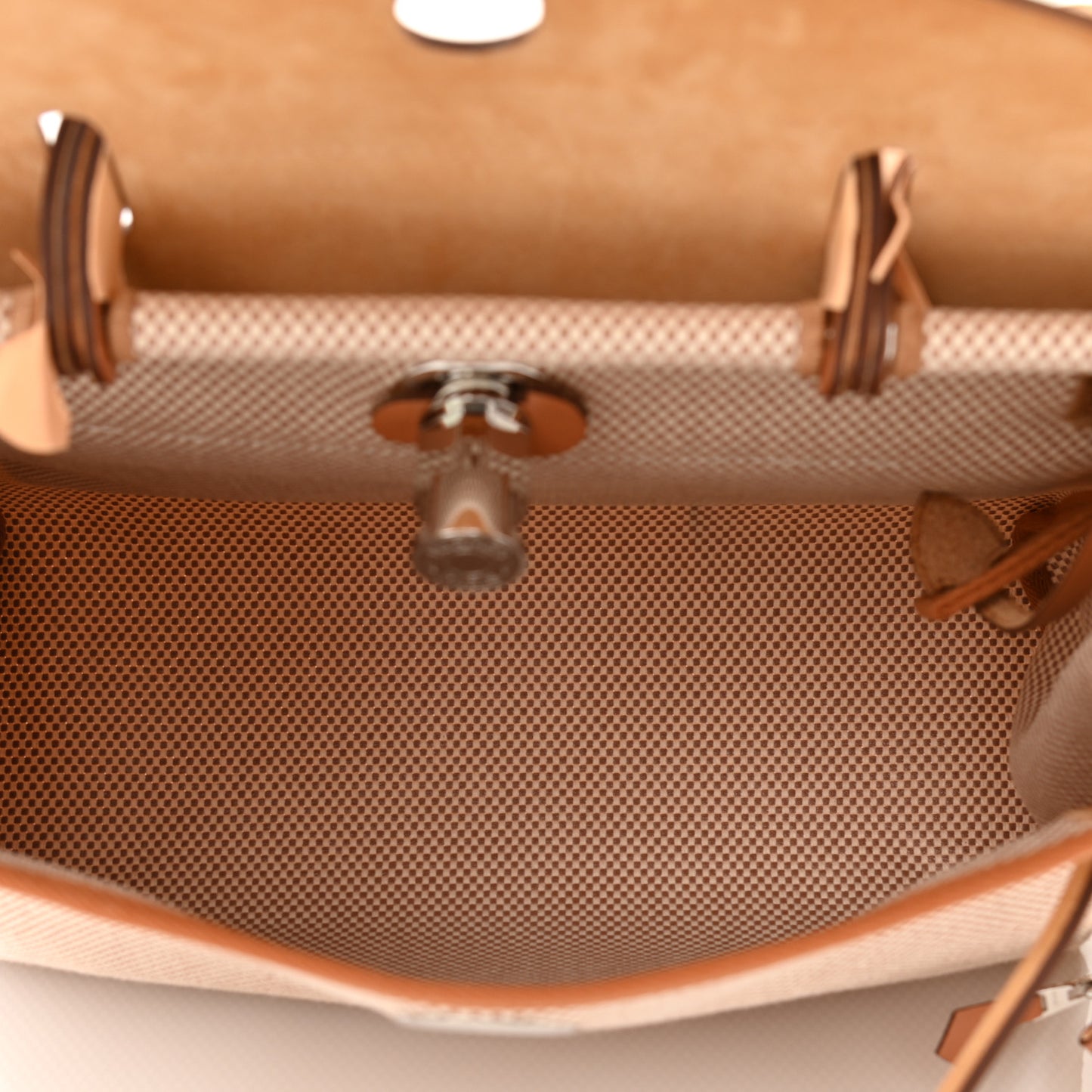 Vache Hunter Criss Viking Herbag Zip Retourne 31 PM Ecru Beige Naturel