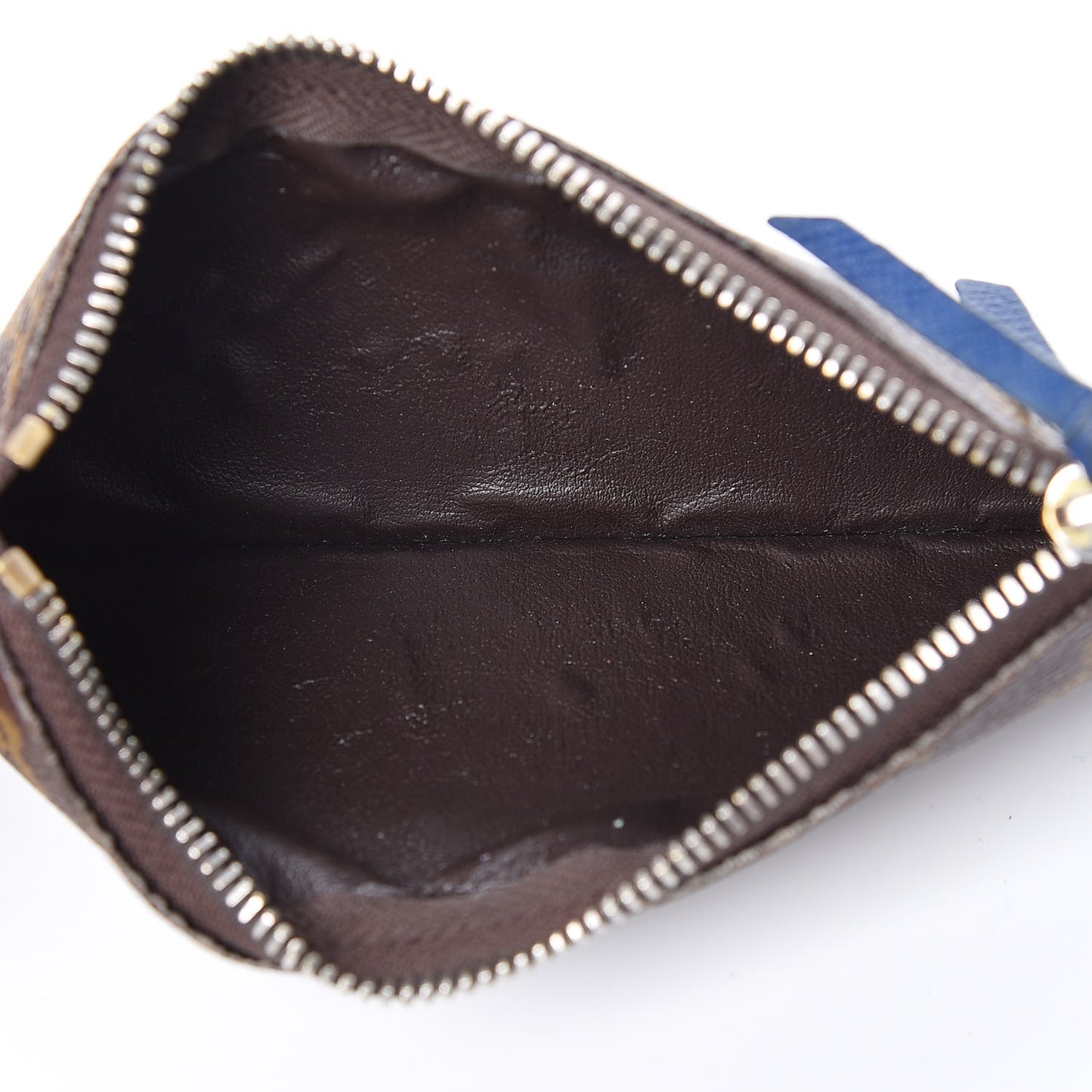 Monogram Josephine Wallet Zippered Insert Blue