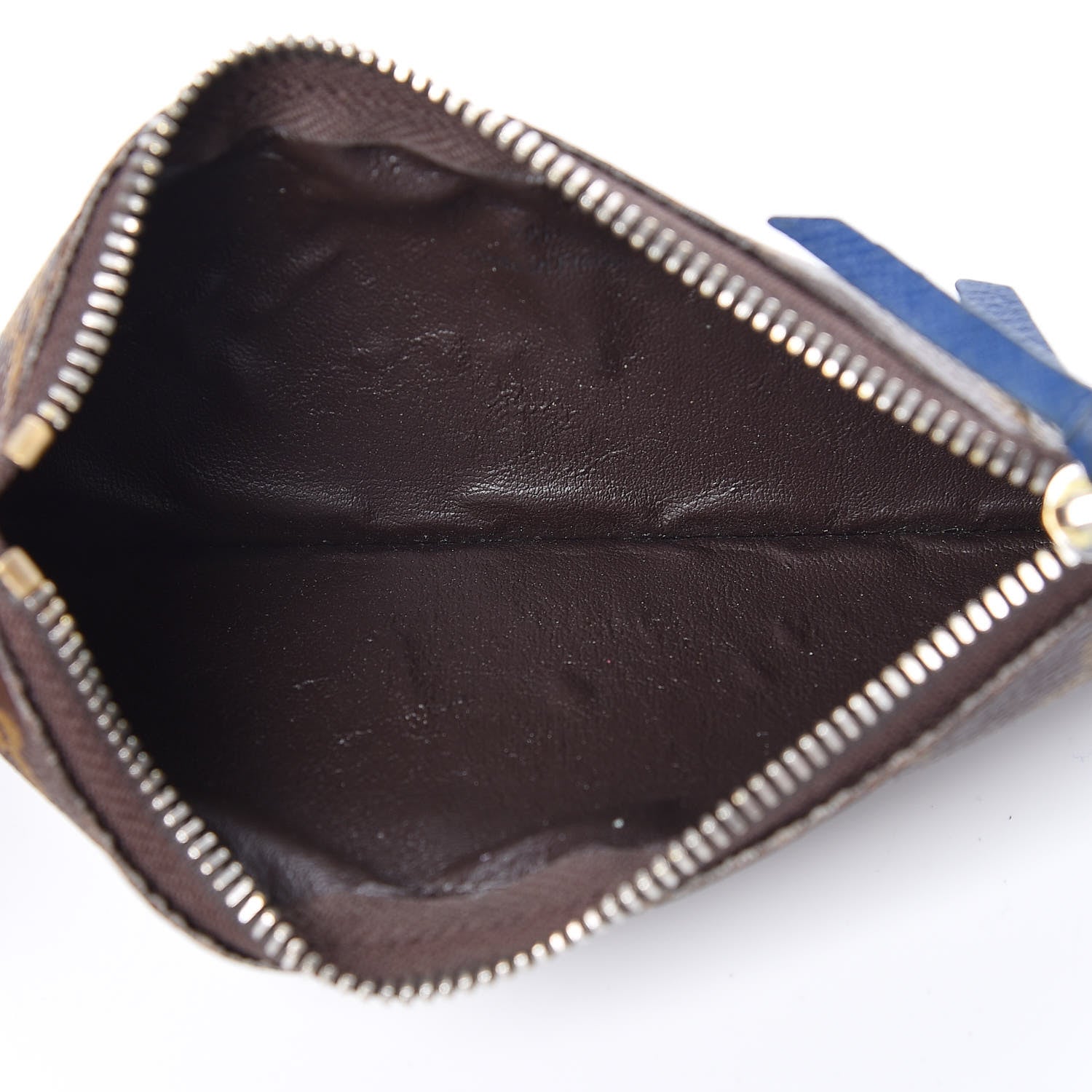 Louis Vuitton Monogram Josephine Wallet Zippered Insert Blue 5 of 8