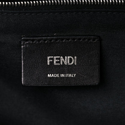 Fendi Vitello Century Bi-Color FF 1974 Embossed Belt Bag Maya Black 8 of 10