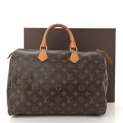 Louis Vuitton Monogram Speedy 35 17 of 17