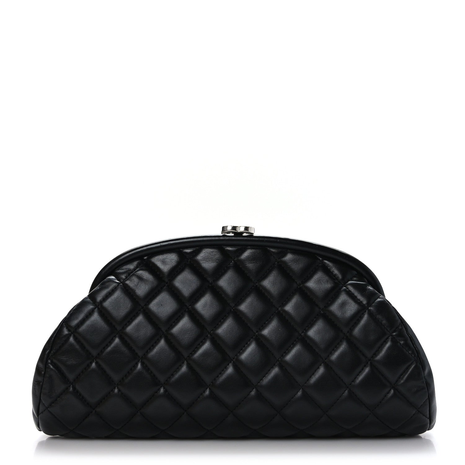 Chanel Lambskin Quilted Timeless Clutch Black 1 of 9