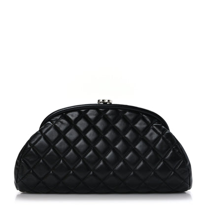 Chanel Lambskin Quilted Timeless Clutch Black 1 of 9