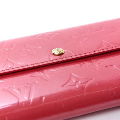 Louis Vuitton Vernis Sarah Wallet Framboise 7 of 10