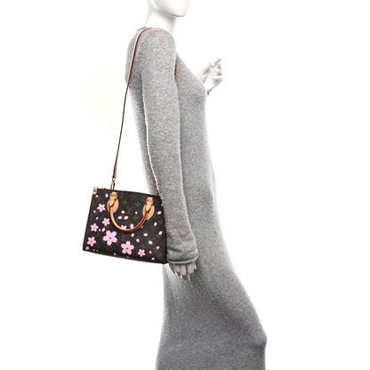 Louis Vuitton LV X TM Monogram Cherry Blossom Onthego PM Sakura Brown 2 of 10