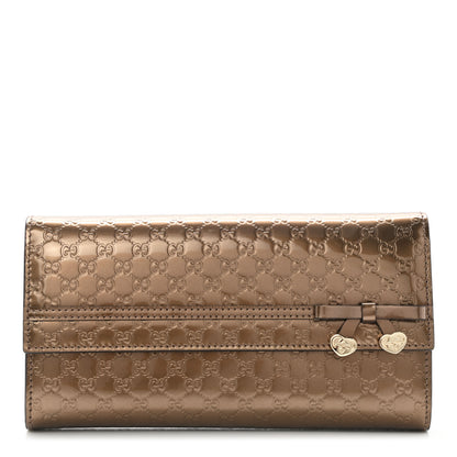 Gucci Shine Microguccissima Candy Continental Wallet Bronze 1 of 7