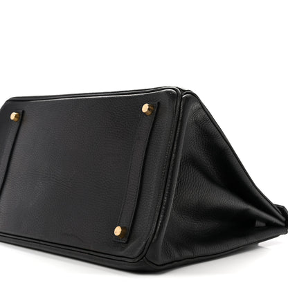 Hermes Ardennes Birkin 35 Black 10 of 15