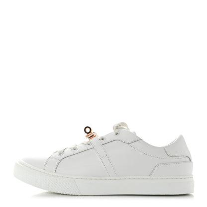 Hermes Calfskin Day Sneakers 39.5 White 1 of 8