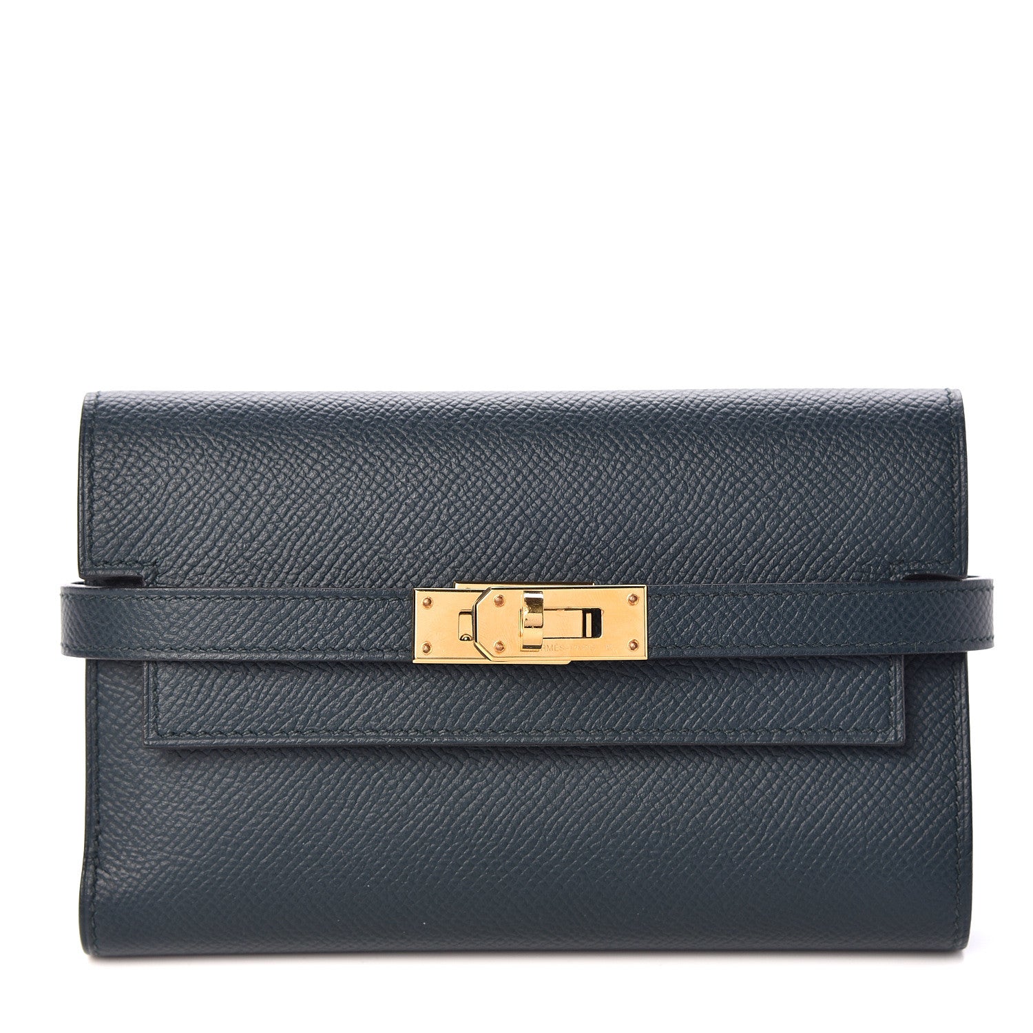 Hermes Epsom Medium Kelly Wallet Vert Cypress 1 of 8