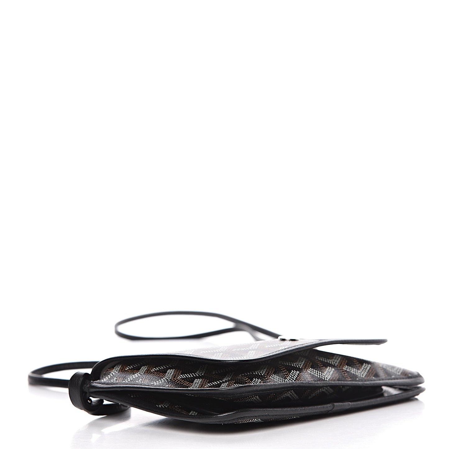 Goyardine Plumet Wallet Clutch Black