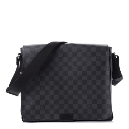 Louis Vuitton Damier Graphite District MM 1 of 9