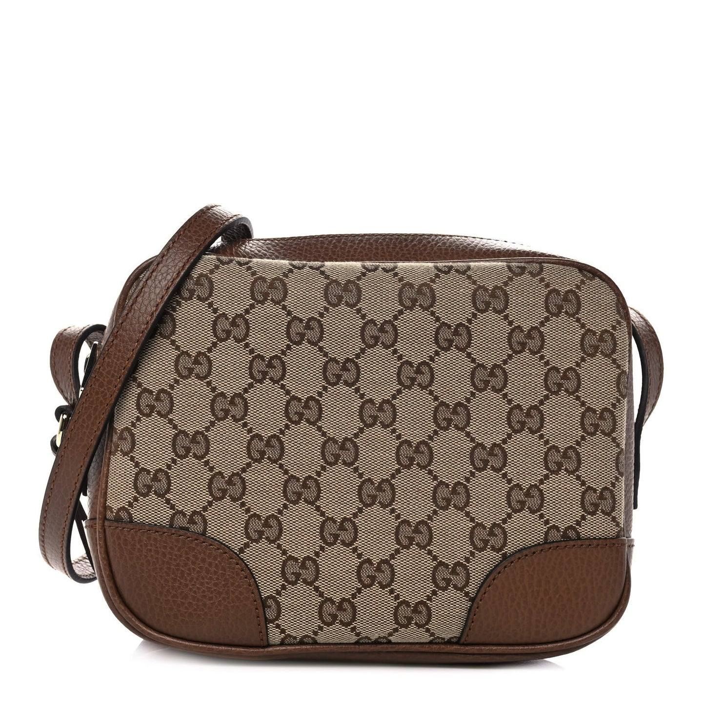 Monogram Mini Bree Messenger Bag Beige Tabacco