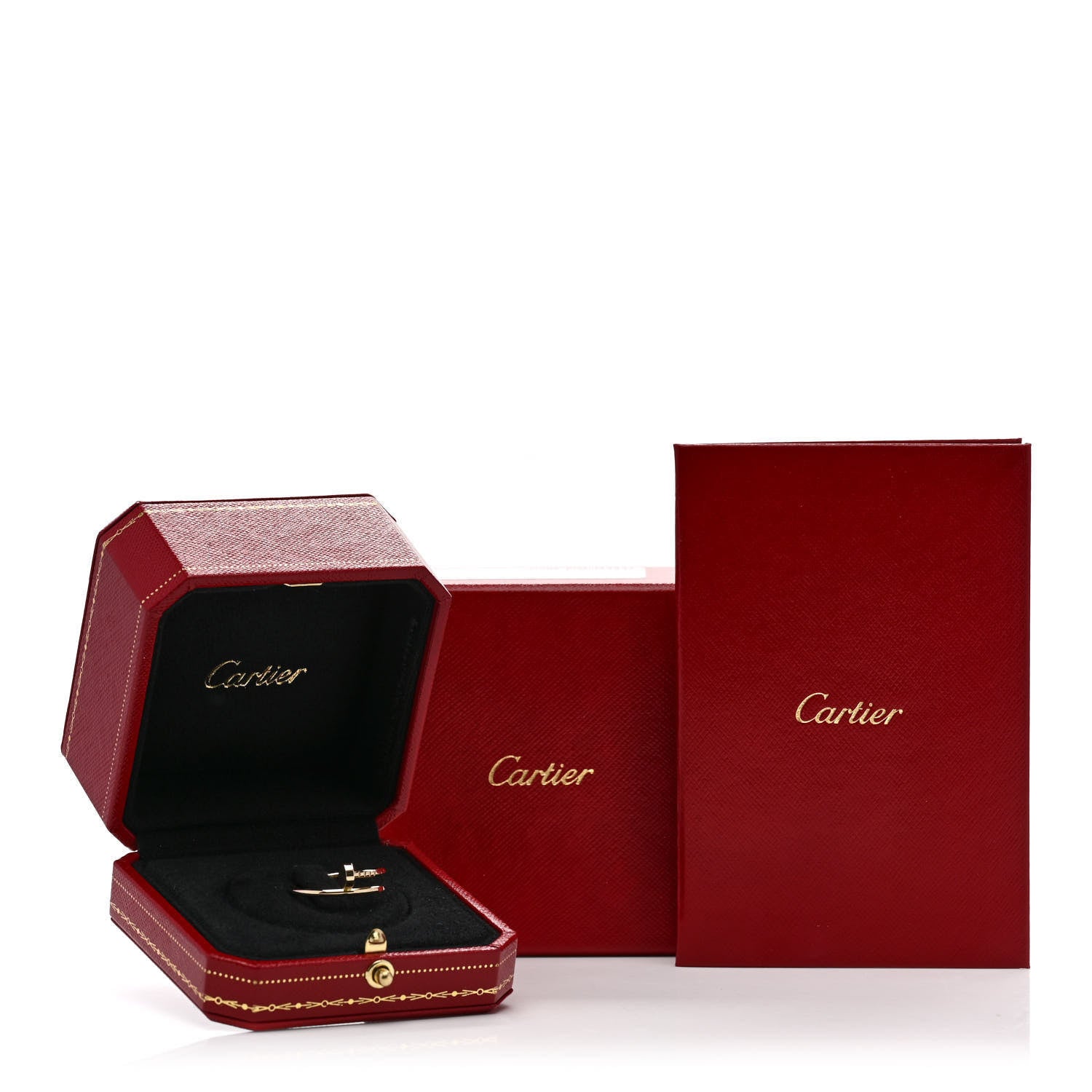 Cartier 18K Yellow Gold Small Juste Un Clou Ring 53 6.25 5 of 5