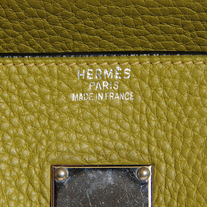 Hermes Taurillon Clemence JPG Birkin 42 Chartreuse 9 of 21