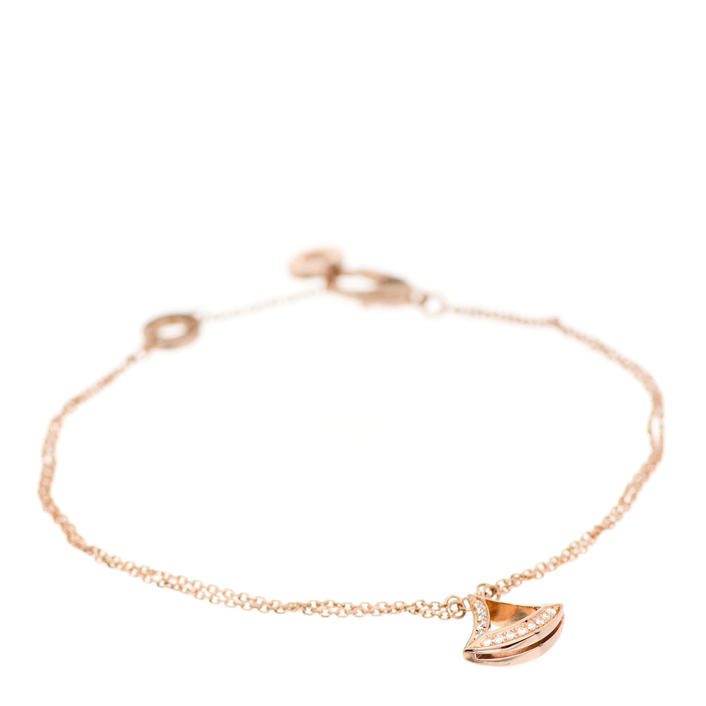 18K Rose Gold Diamond Divas' Dream Openwork Bracelet SM