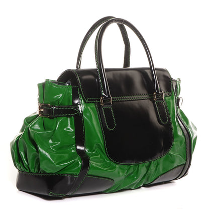 Gucci Dialux Large Queen Tote Green 3 of 7