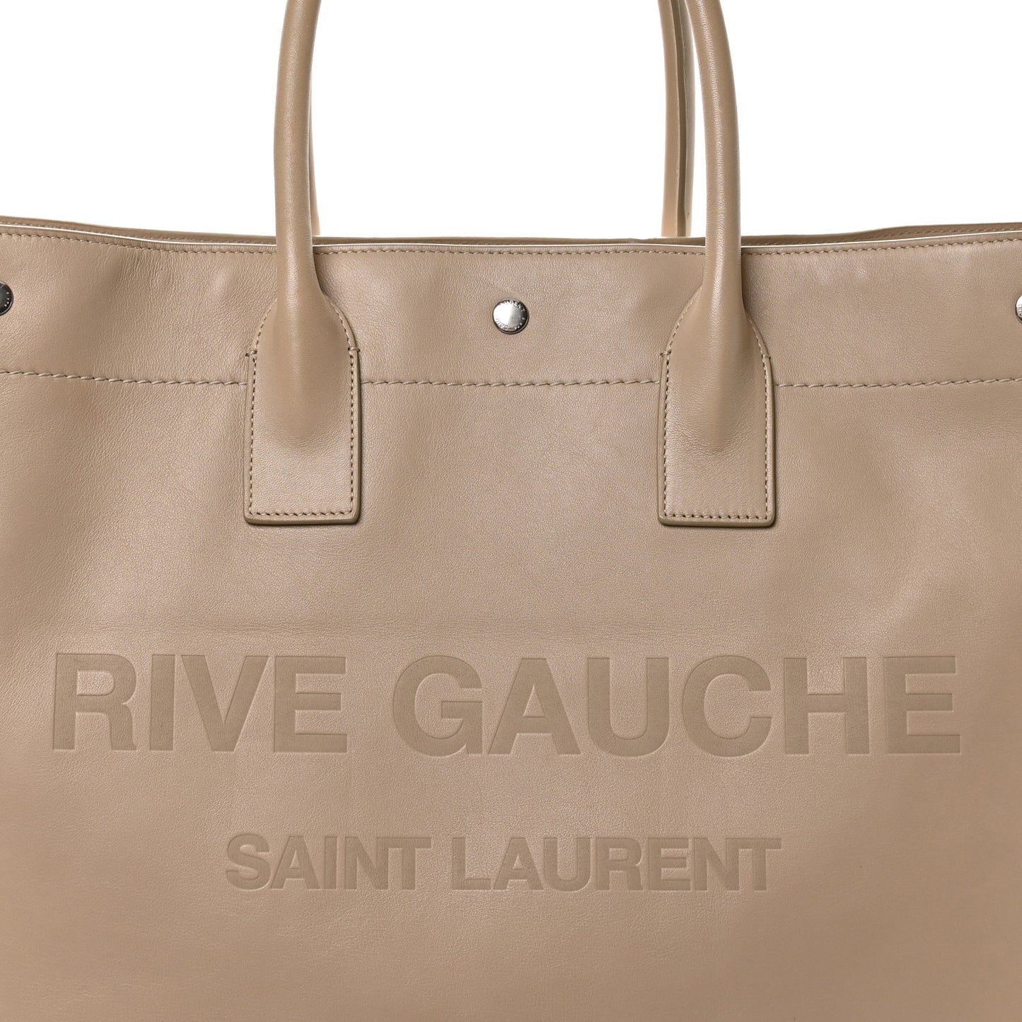 Vitello Large Rive Gauche Tote Sea Salt