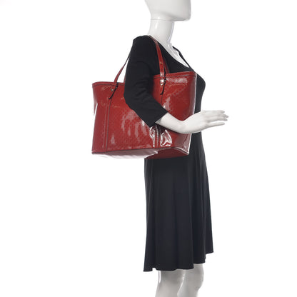 Gucci Patent Microguccissima Medium Nice Tote Rose Bed 2 of 15