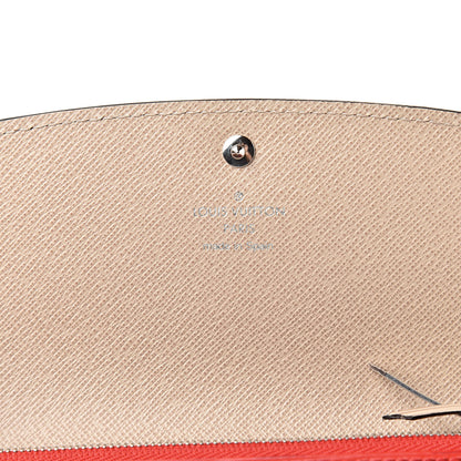 Louis Vuitton Epi Emilie Wallet Coquelicot 5 of 7