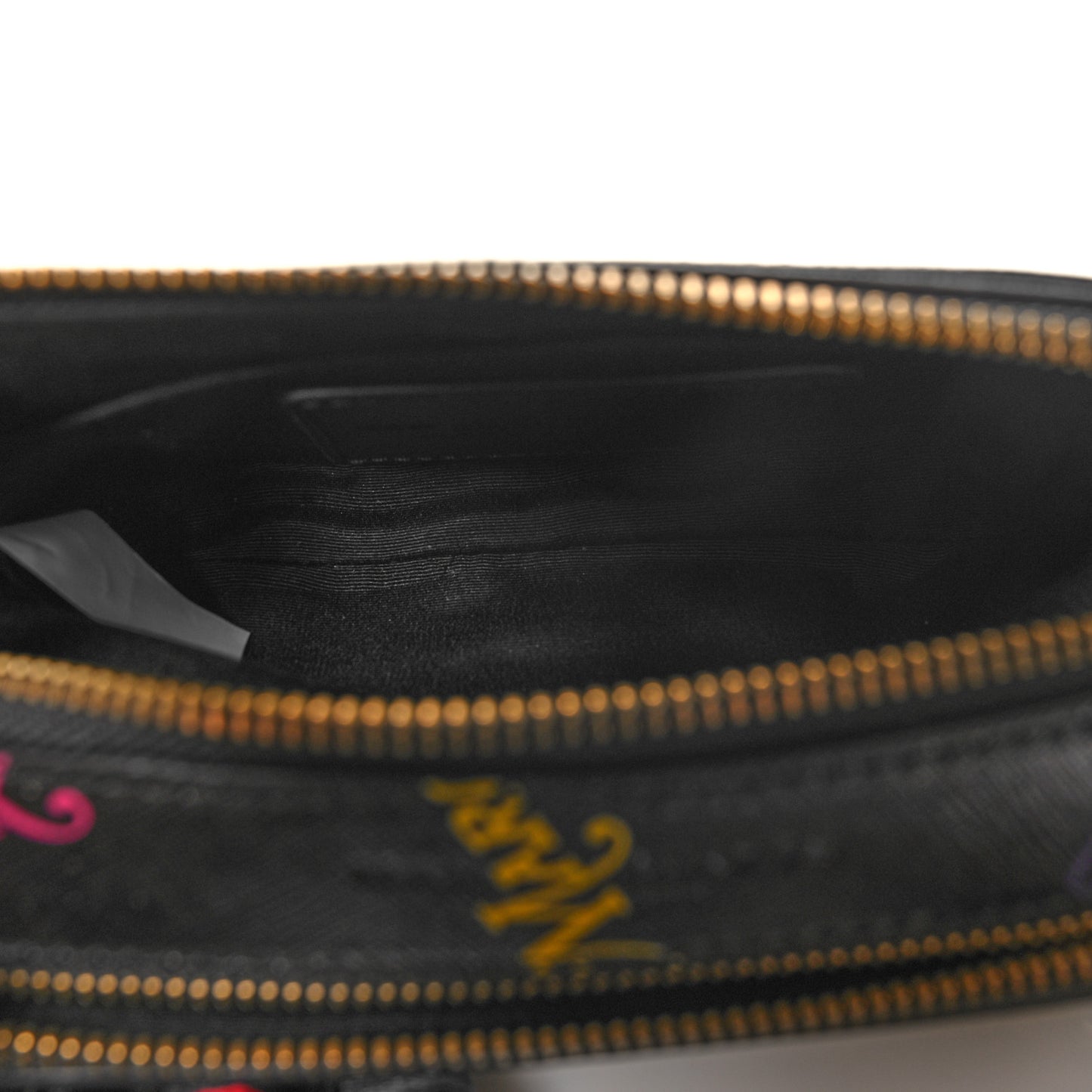 X New York Magazine Saffiano Small Snapshot Camera Bag Black Multicolor