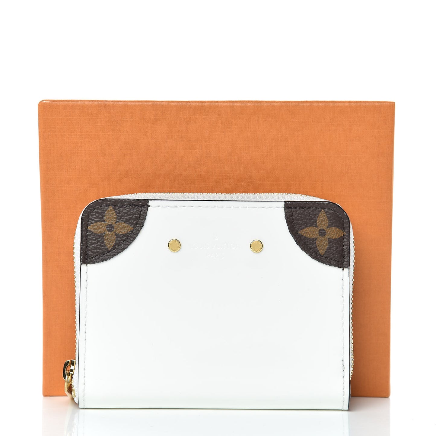 Patent Miroir Venice Zippy Coin Purse Snow