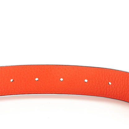 Louis Vuitton Taurillon Calfskin 30mm LV Initiales Reversible Belt 90 36 Burgundy 5 of 6