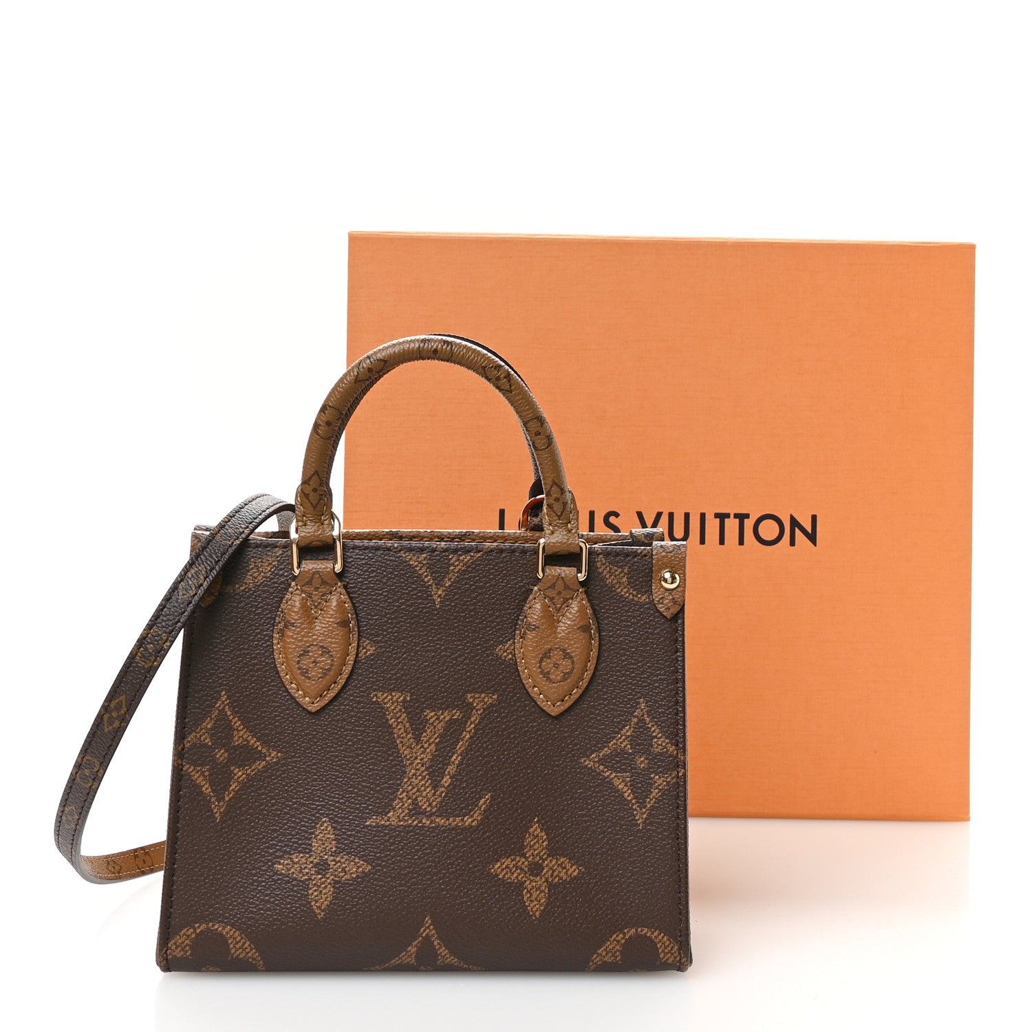 Louis Vuitton バケットバッグ ダークブラウン Louis Vuitton - Brown Monogram Batignolles Horizontal Shoulder Bag