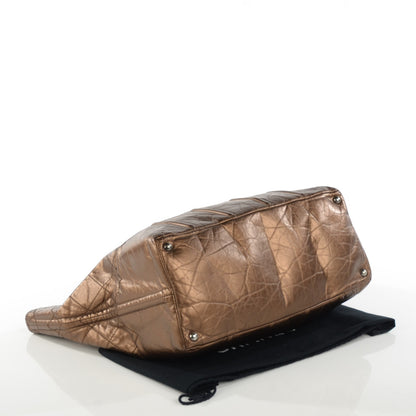 Chanel Calfskin Large Shopping In Moscow Tote Bronze 4 of 7