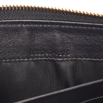 Gucci Guccissima Donna Long Wallet Black 7 of 10