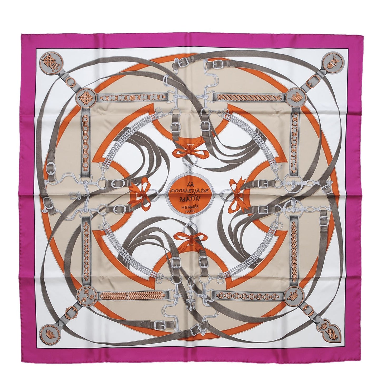 Silk La Promenade Du Matin Scarf 90