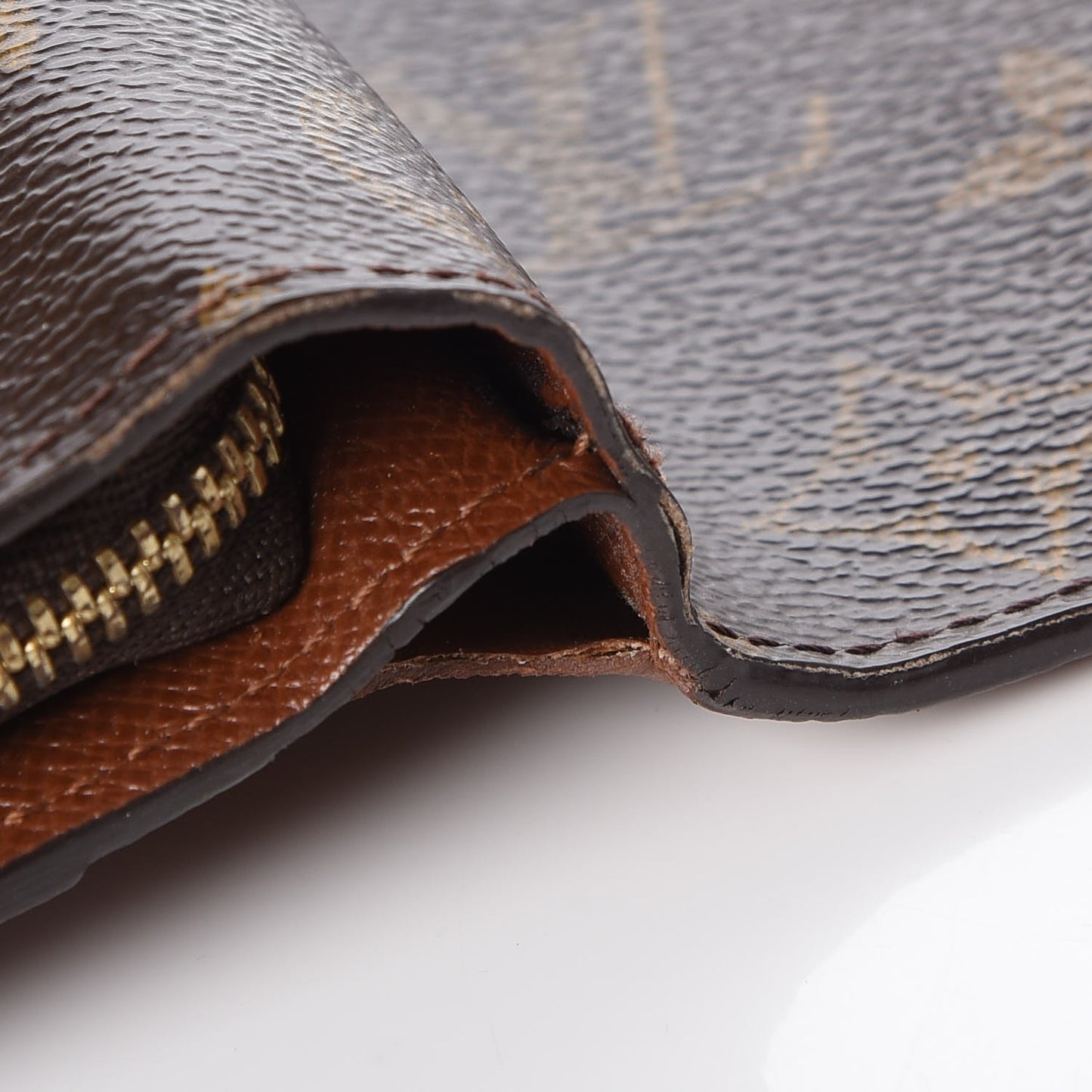 Monogram Compact Zippe Zipped Wallet