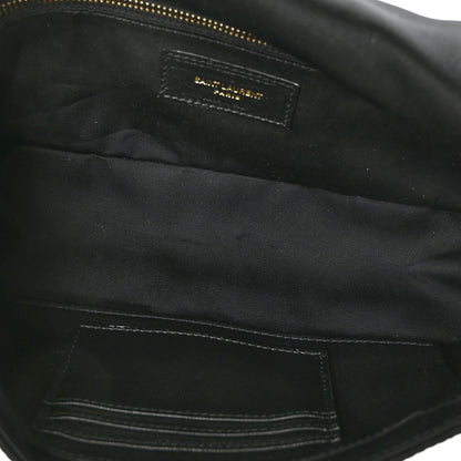 Saint Laurent Satin Patchwork Monogram Medium Jamie Black 4 of 8