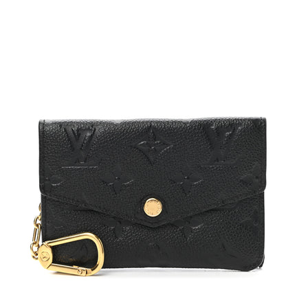 Louis Vuitton Empreinte Key Pouch Black 1 of 9