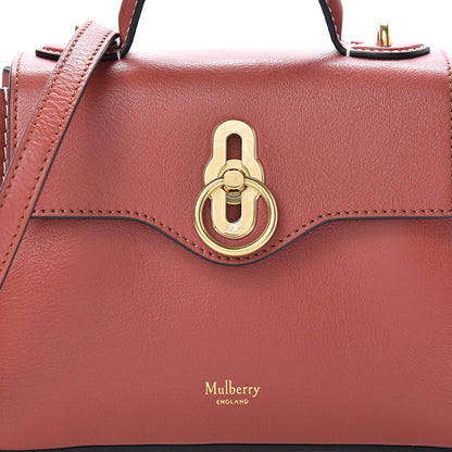 Mulberry Silky Calfskin Micro Seaton Rust 7 of 13