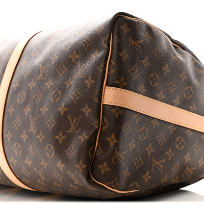 Louis Vuitton Monogram Keepall Bandouliere 55 19 of 28