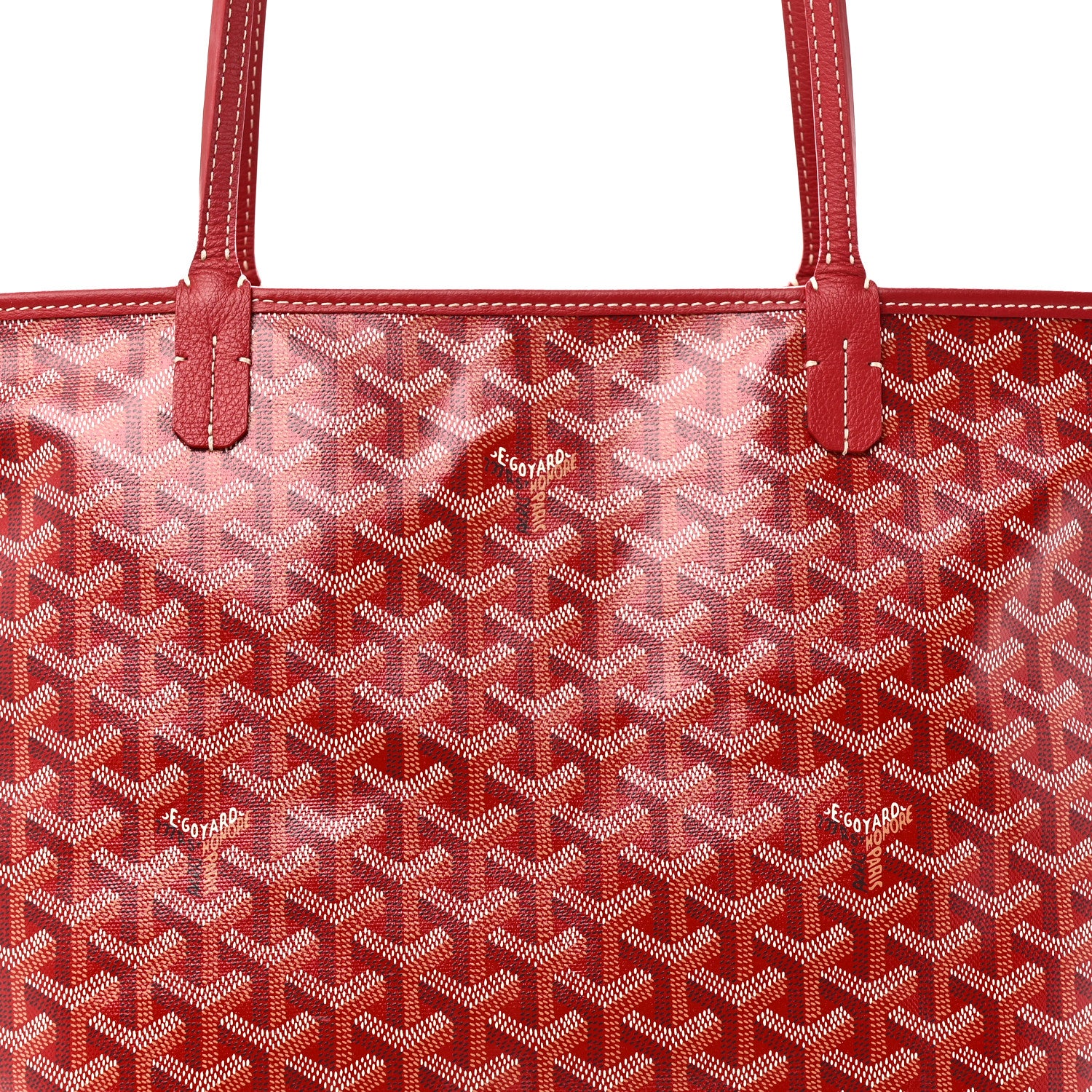 Goyard Goyardine Artois MM Red 8 of 11