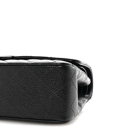 Chanel Caviar Quilted Medium Double Flap Black 10 of 10