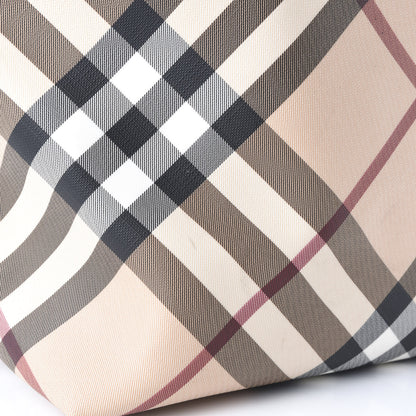 Burberry Nova Check Large Nickie Tote Black 9 of 12