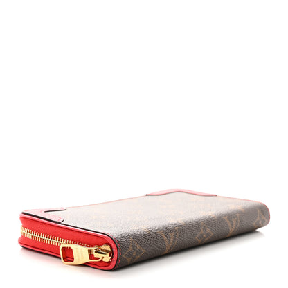 Louis Vuitton Monogram Retiro Zippy Wallet Cherry 4 of 11