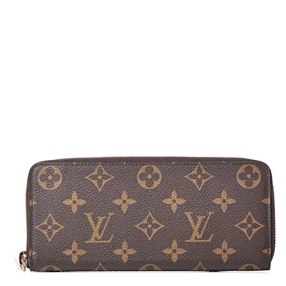 Louis Vuitton Monogram Clemence Wallet Rose Ballerine 1 of 8
