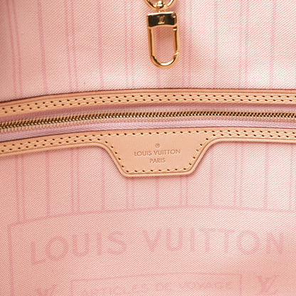 Louis Vuitton Damier Azur Neo Neverfull GM Rose Ballerine 9 of 12