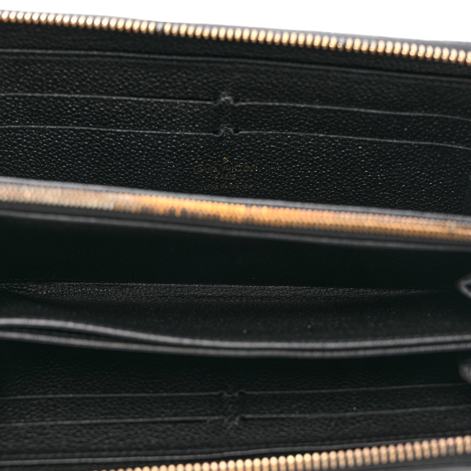 Louis Vuitton Empreinte Zippy Wallet Black 5 of 8